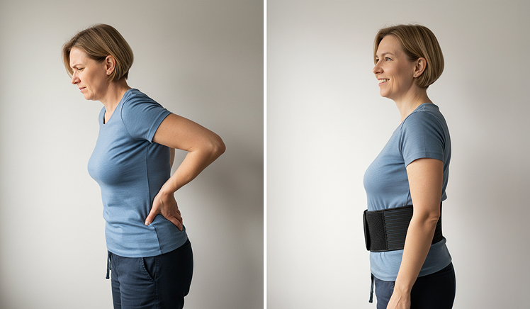 Po zastosowaniu pasa magnetycznego